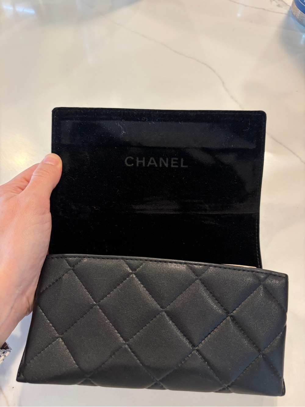 Authentic Chanel Square Sunglasses Model 5417 (Black & Beige) - Picture 5 of 10